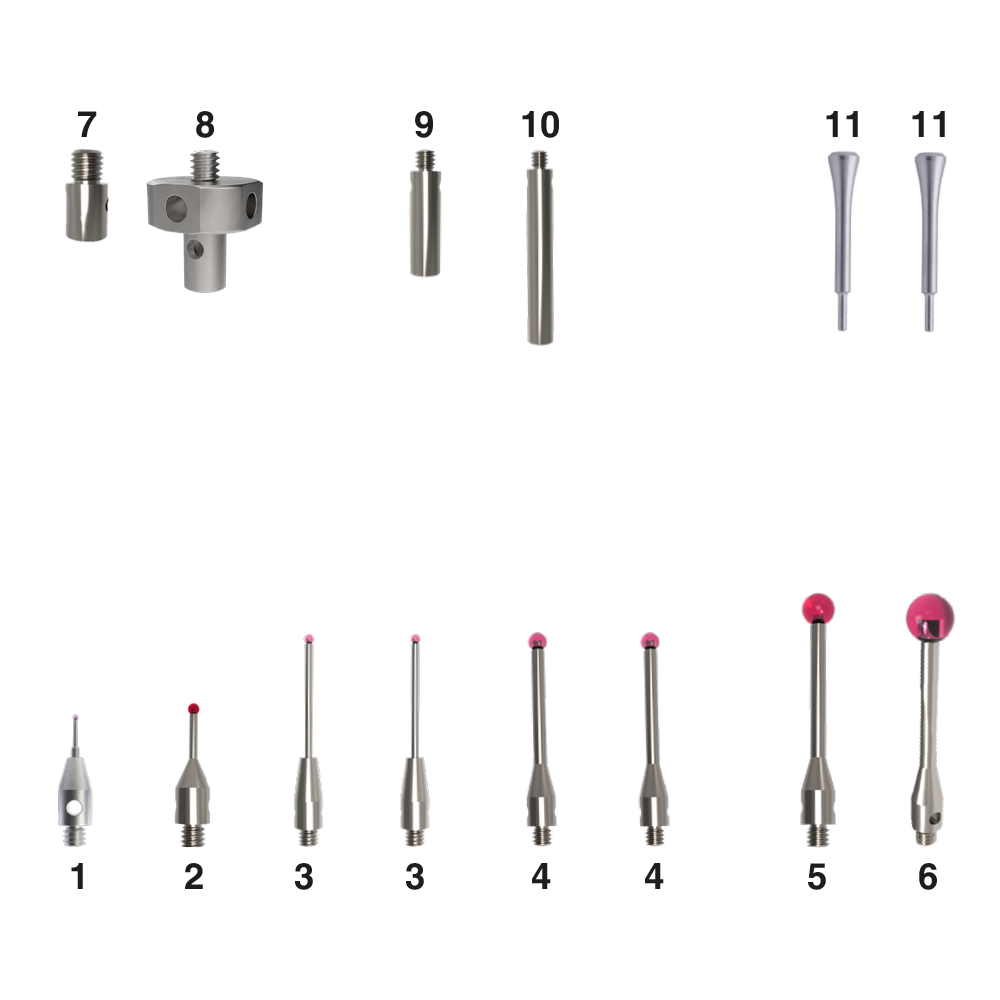 TBM2KIT14 - M2 styli set (14 pieces)