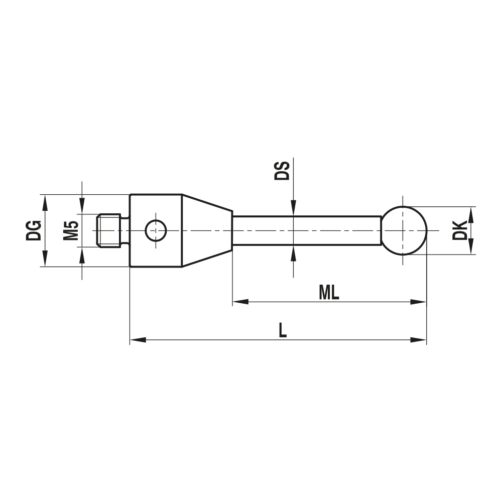M5 UltraScanning Straight Stylus