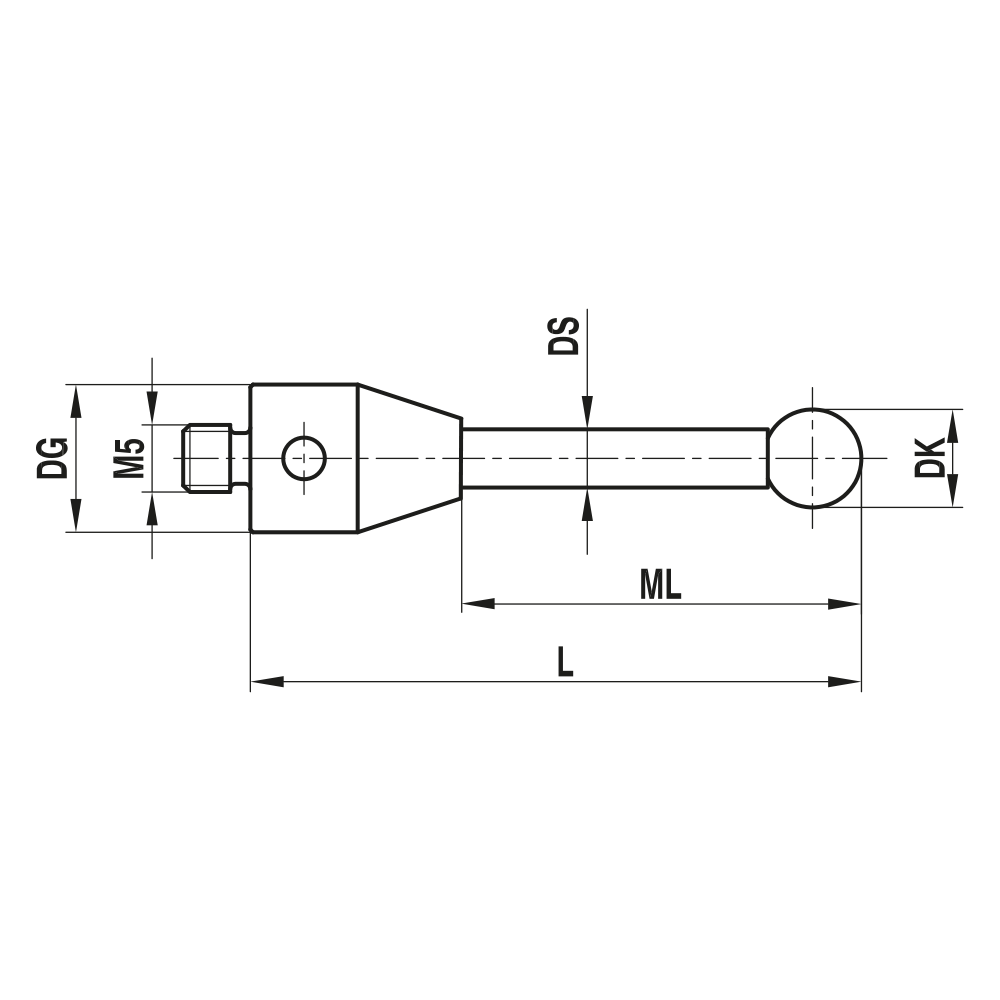 M5 UltraScanning Straight Stylus